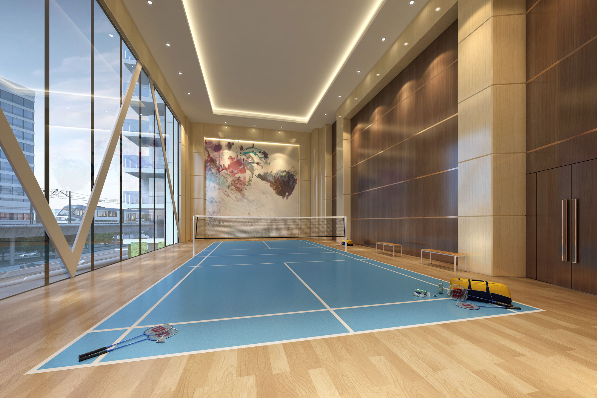 Luxurious residential projects with club facilities