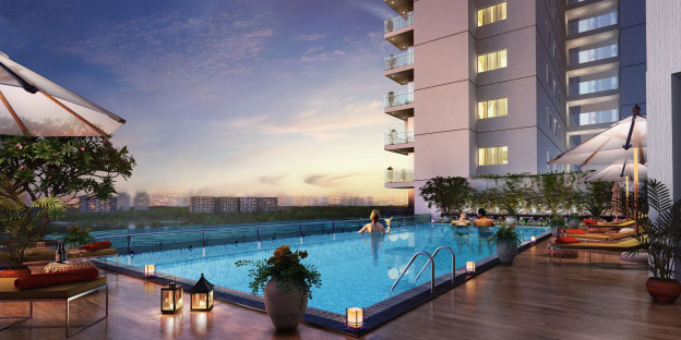 Flats in Newtown, Kolkata with Infinity Swimming Pool